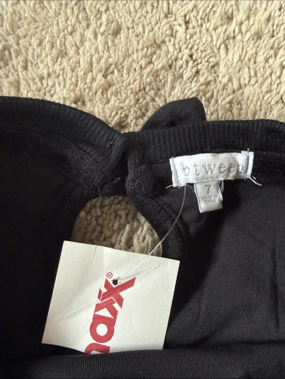 Black Women's Velvet Pants & Studded Top Set - Picture 3 of 5